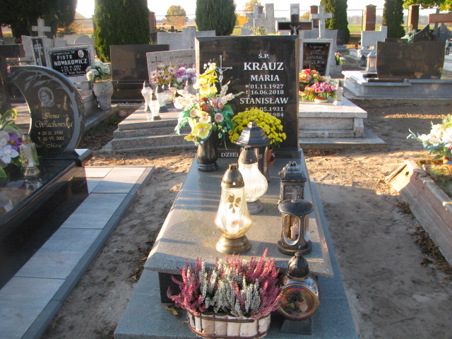 Grób Stanisław Krauz