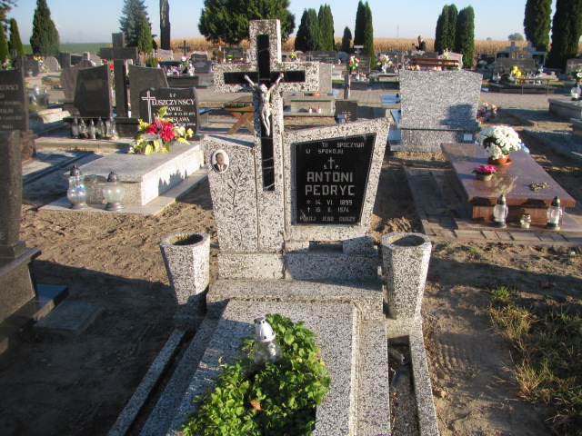 Grób Antoni Pedryc