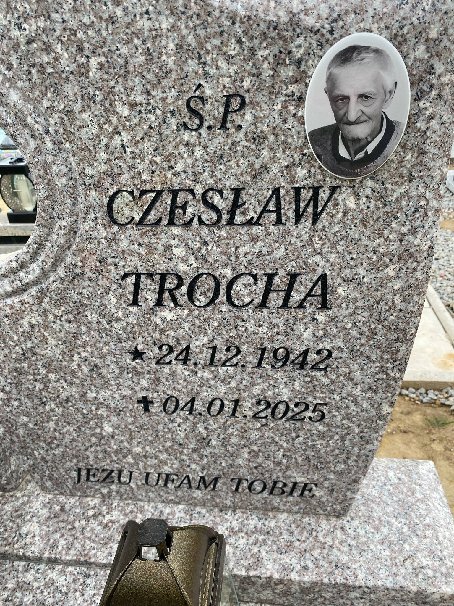 Grób Czesław Trocha